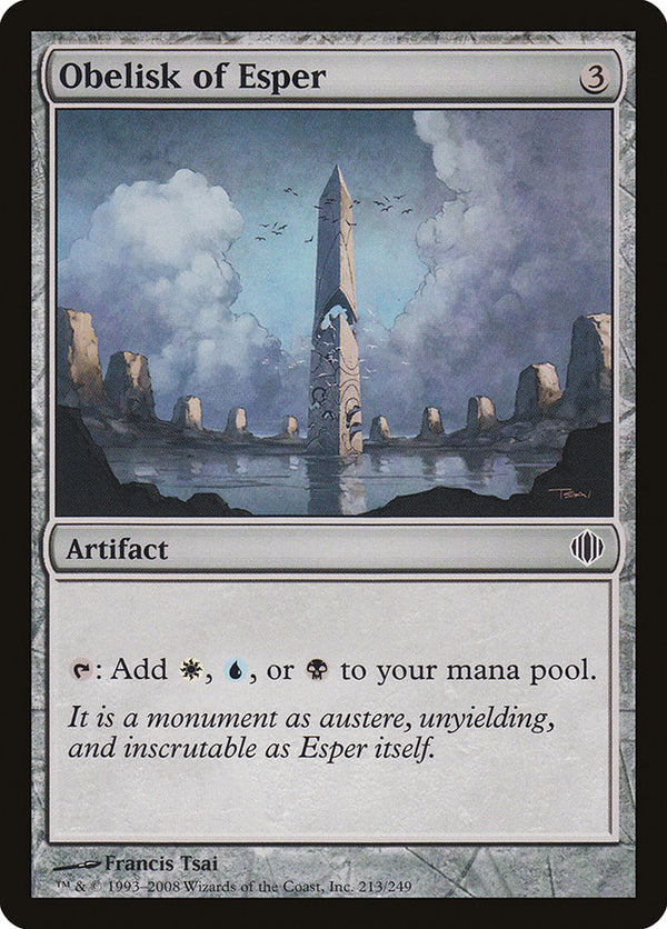 Obelisk of Esper - Magic: The Gathering