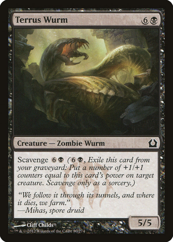 Terrus Wurm - Magic: The Gathering