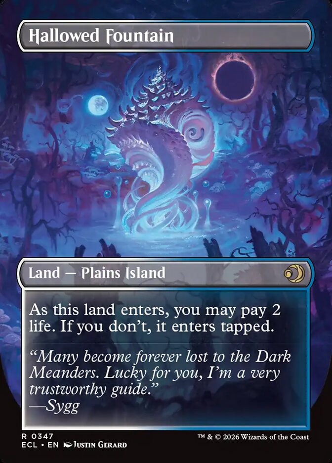 Hallowed Fountain (Borderless)