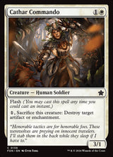 Cathar Commando - Magic: The Gathering