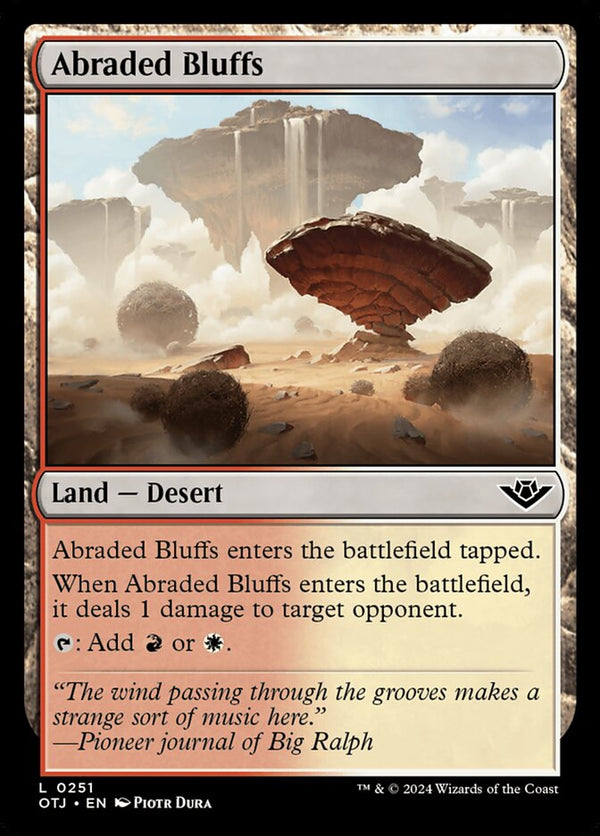 Abraded Bluffs - Magic: The Gathering