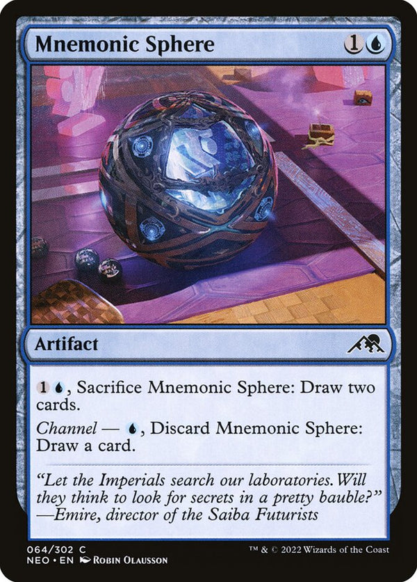 Mnemonic Sphere - Magic: The Gathering