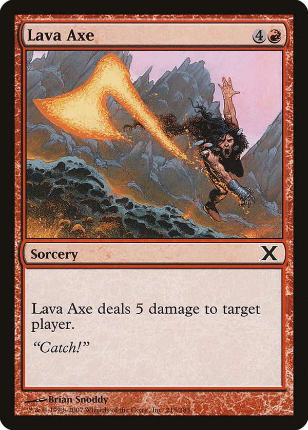 Lava Axe - Magic: The Gathering