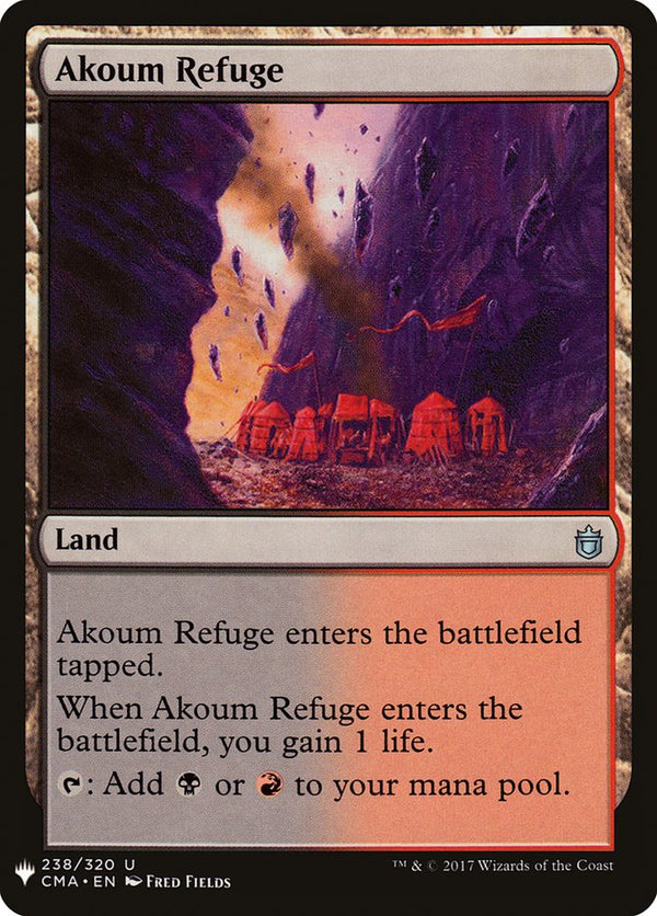Akoum Refuge - Magic: The Gathering
