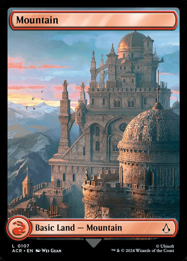 Mountain (0107) - Magic: The Gathering