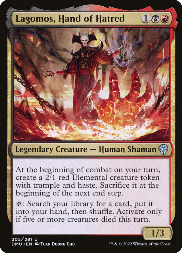 Lagomos, Hand of Hatred - Magic: The Gathering