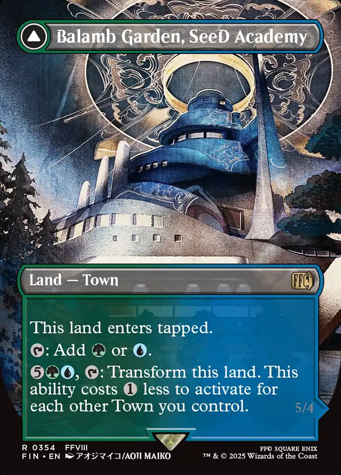Balamb Garden, SeeD Academy (Borderless)