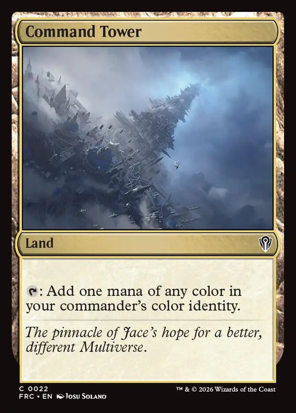 Command Tower (FRC 22) - Magic: The Gathering