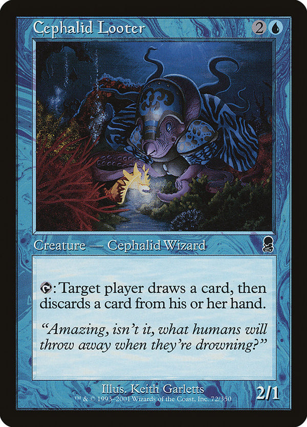 Cephalid Looter - Magic: The Gathering