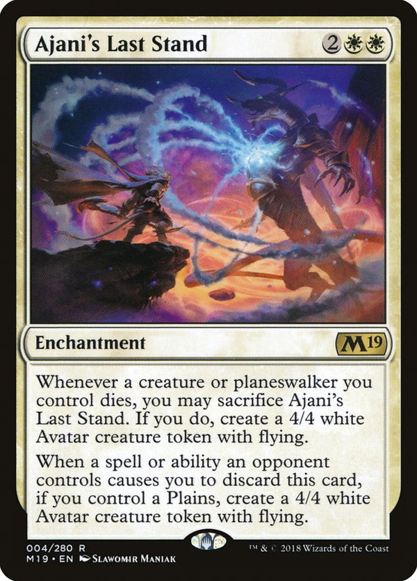 Ajani's Last Stand - Magic: The Gathering