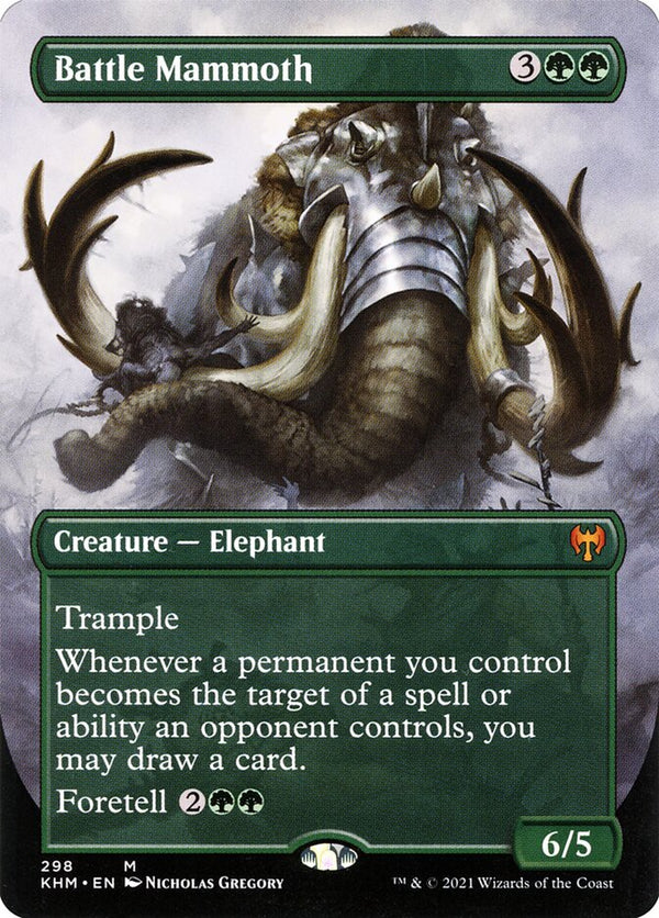 Battle Mammoth (Borderless) - Magic: The Gathering