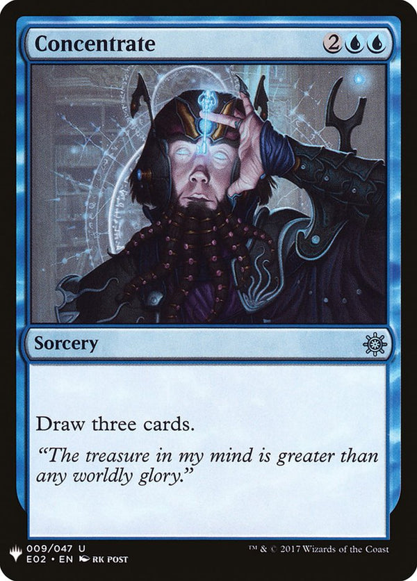 Concentrate - Magic: The Gathering
