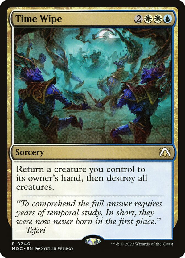 Time Wipe - Magic: The Gathering