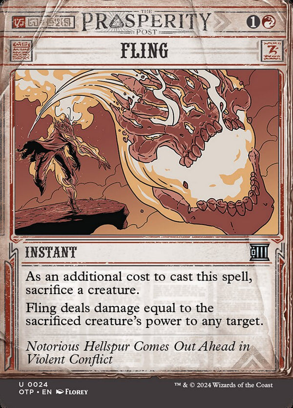 Fling - Magic: The Gathering