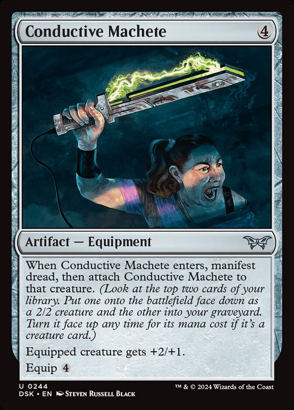 Conductive Machete - Magic: The Gathering