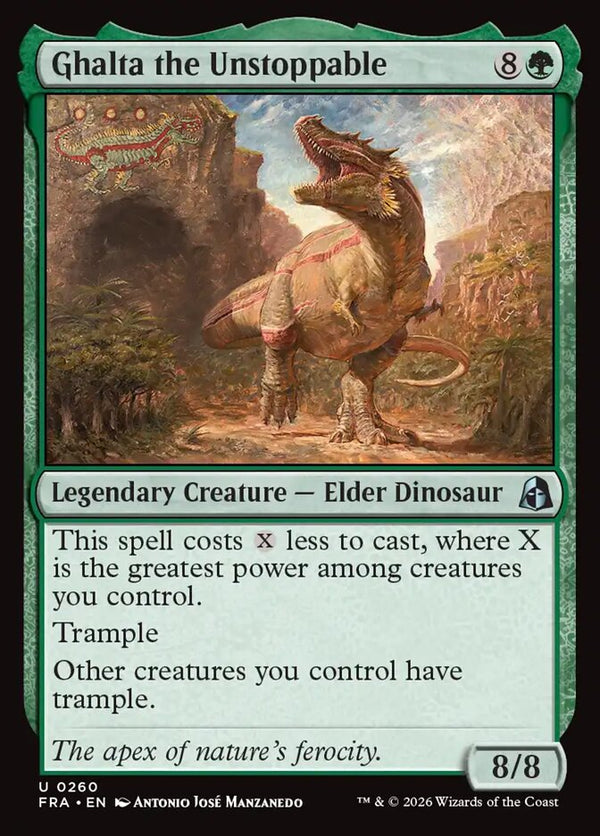 Ghalta the Unstoppable (FRA 260) - Magic: The Gathering