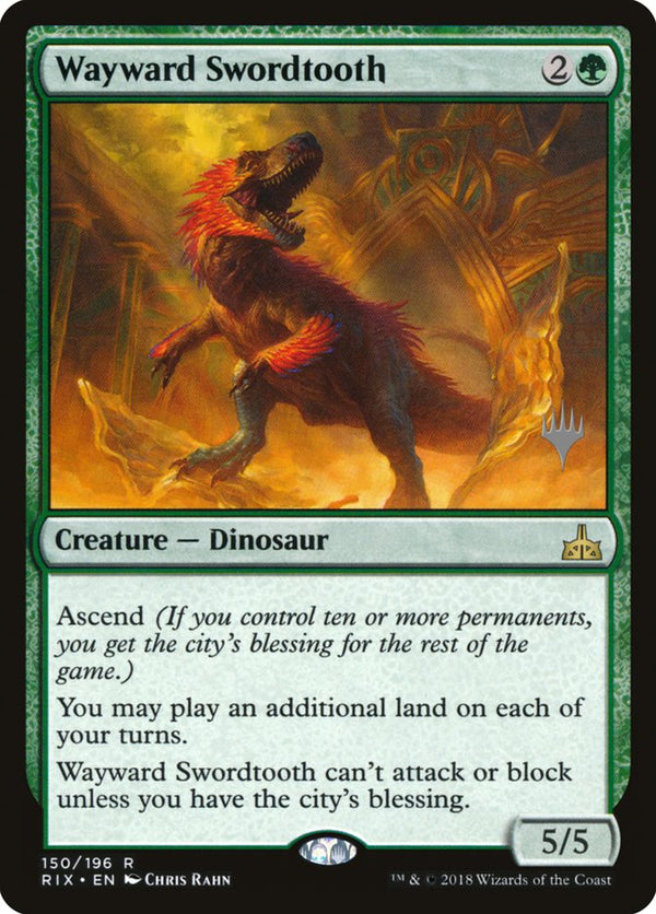 Wayward Swordtooth - Magic: The Gathering
