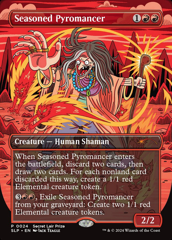 Seasoned Pyromancer - Magic: The Gathering
