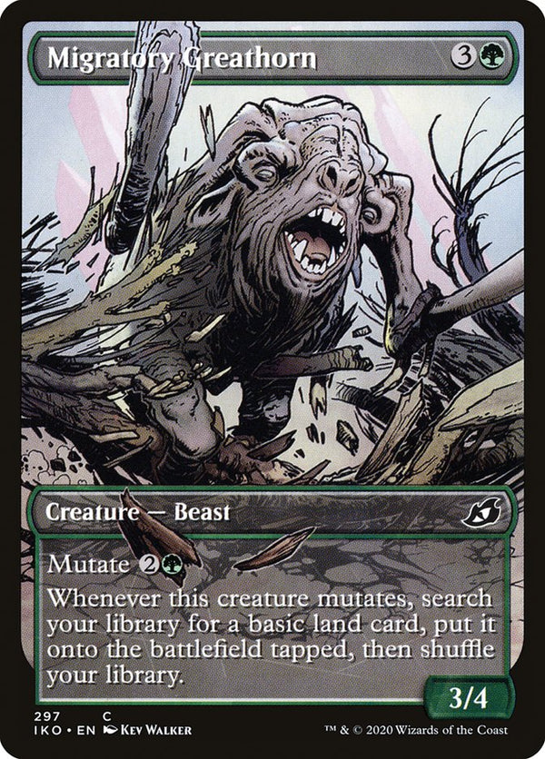 Migratory Greathorn (Showcase) - Magic: The Gathering