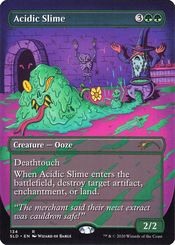 Acidic Slime - Magic: The Gathering