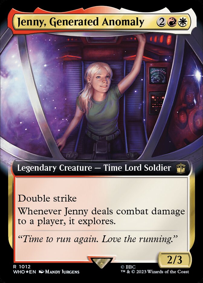 Jenny, Generated Anomaly (Extended Art) (Surge Foil)