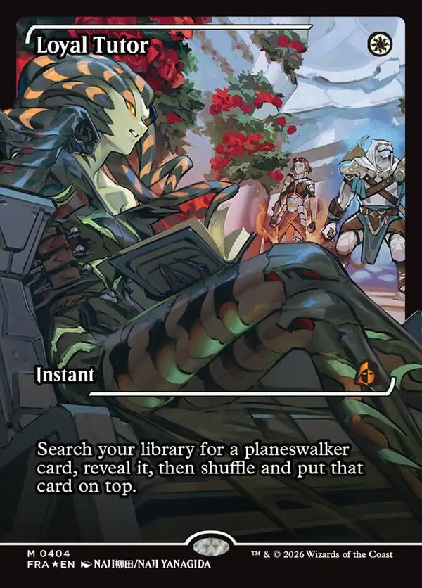 Loyal Tutor (Showcase) (FRA 404) - Magic: The Gathering