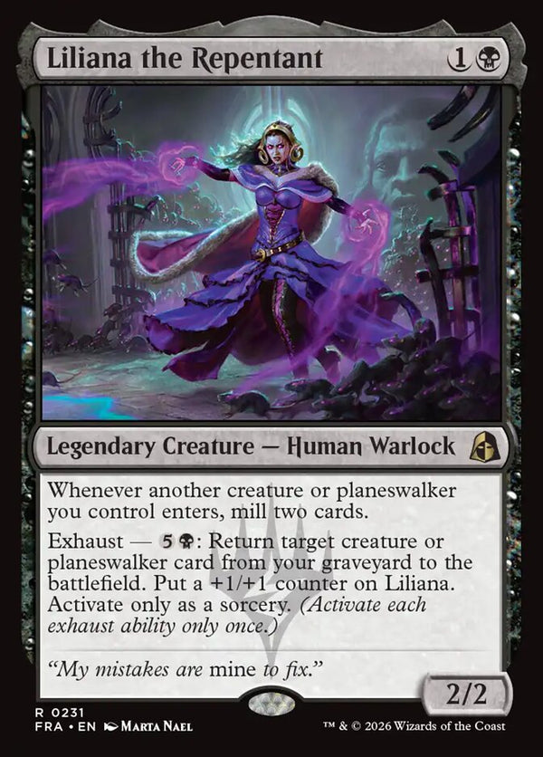 Liliana the Repentant (FRA 231) - Magic: The Gathering