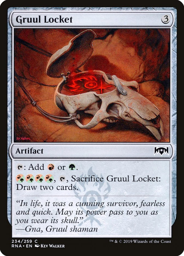 Gruul Locket - Magic: The Gathering