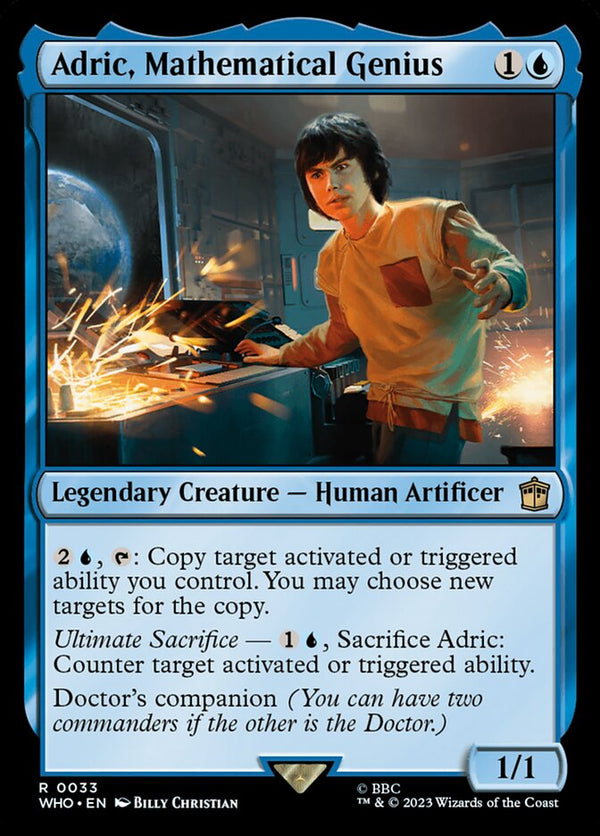 Adric, Mathematical Genius - Magic: The Gathering