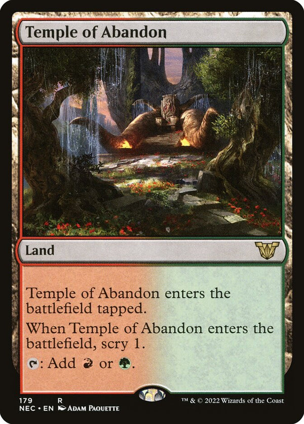 Temple of Abandon - Magic: The Gathering