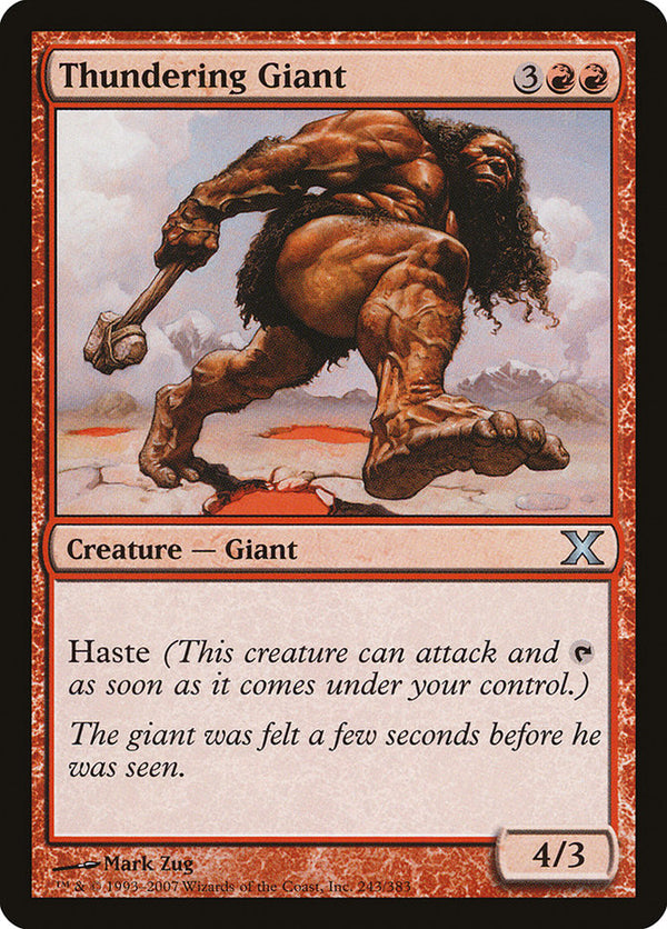 Thundering Giant - Magic: The Gathering