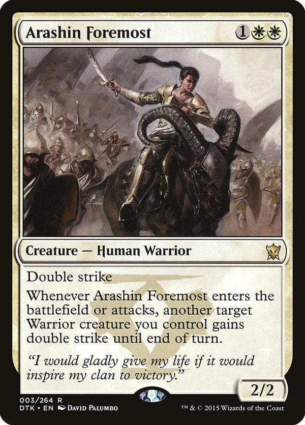 Arashin Foremost - Magic: The Gathering