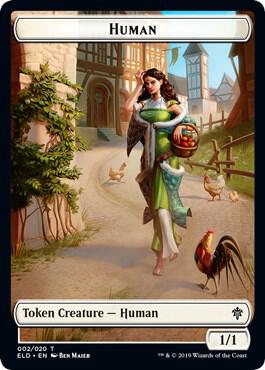 Human // Food (017) Double-Sided Token