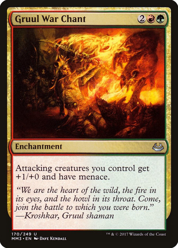 Gruul War Chant - Magic: The Gathering