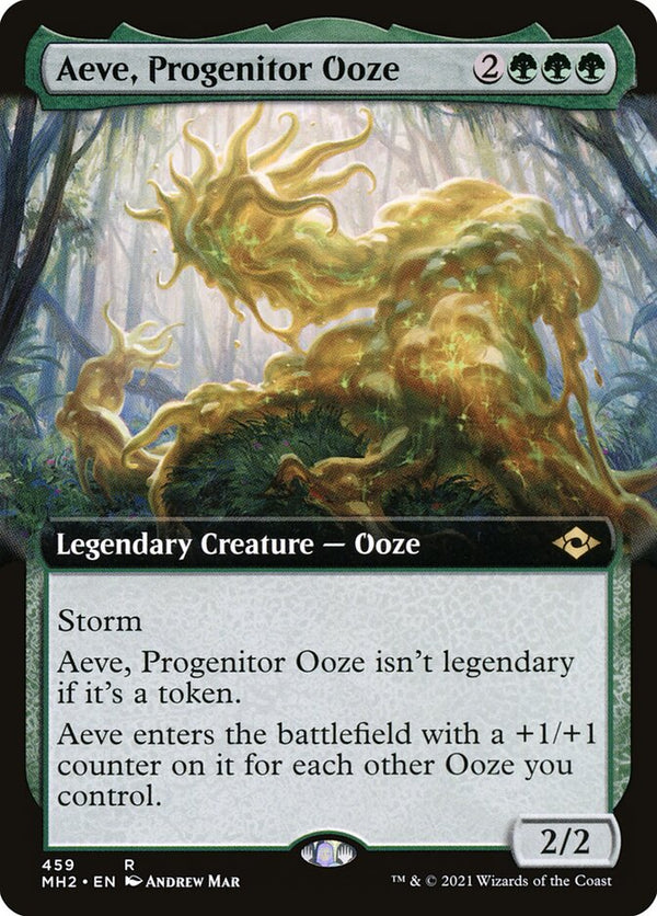 Aeve, Progenitor Ooze (Extended Art) - Magic: The Gathering