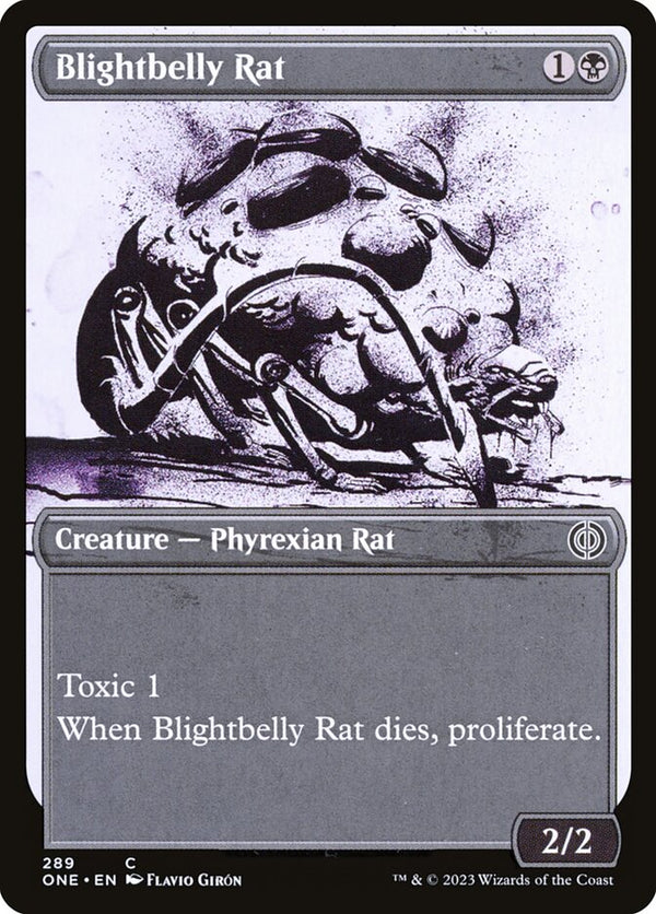 Blightbelly Rat (Showcase) - Magic: The Gathering
