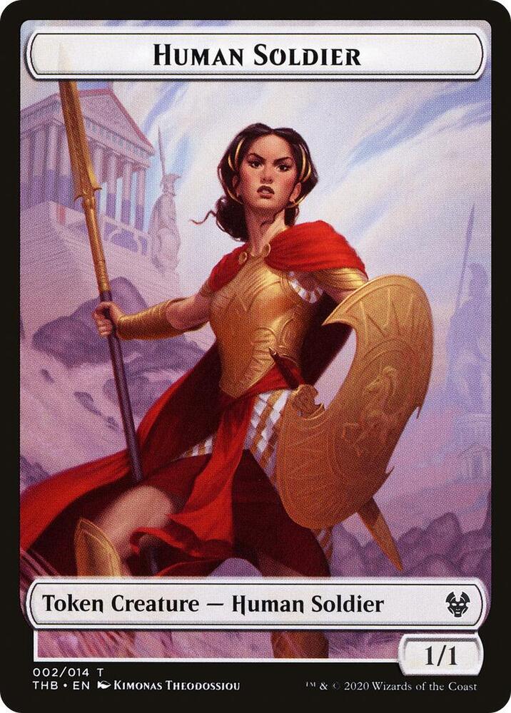 Human Soldier // Nightmare Double-Sided Token