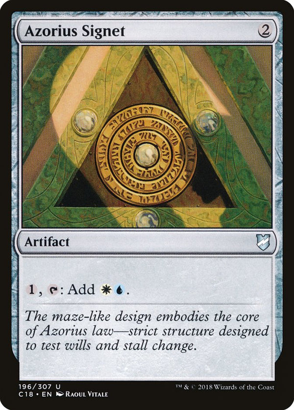 Azorius Signet - Magic: The Gathering