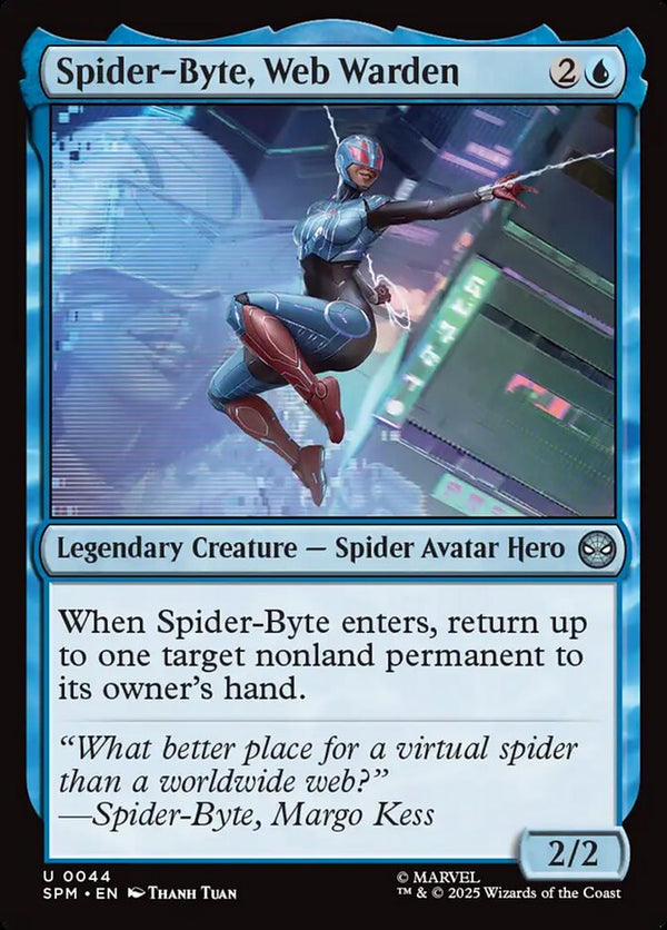Spider-Byte, Web Warden - Magic: The Gathering