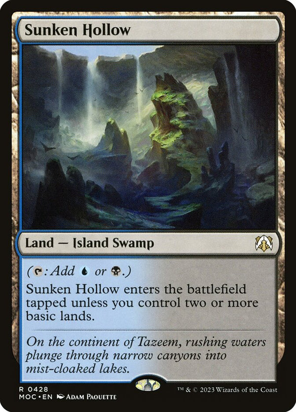 Sunken Hollow - Magic: The Gathering