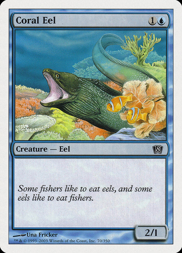 Coral Eel - Magic: The Gathering