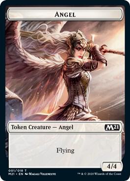 Angel // Treasure Double-Sided Token