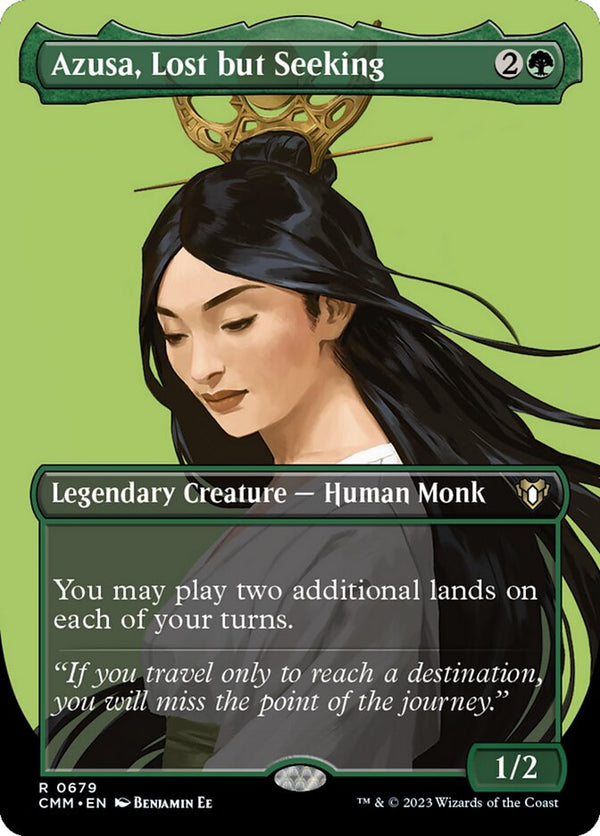 Azusa, Lost but Seeking (Borderless) - Magic: The Gathering