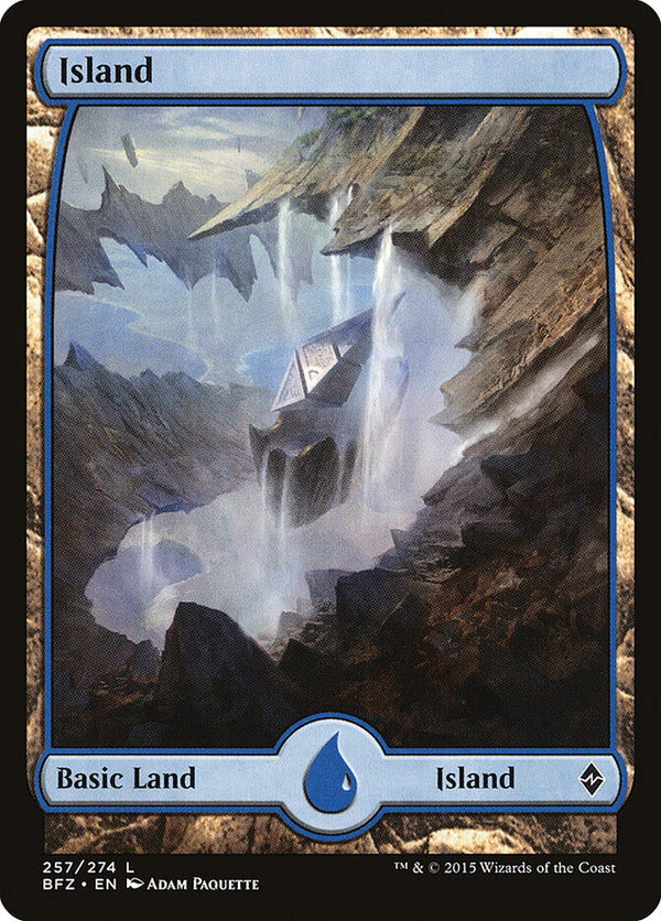 Island (257) - Full Art - Magic: The Gathering