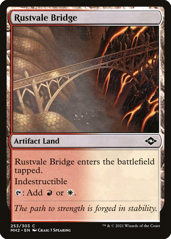 Rustvale Bridge - Magic: The Gathering