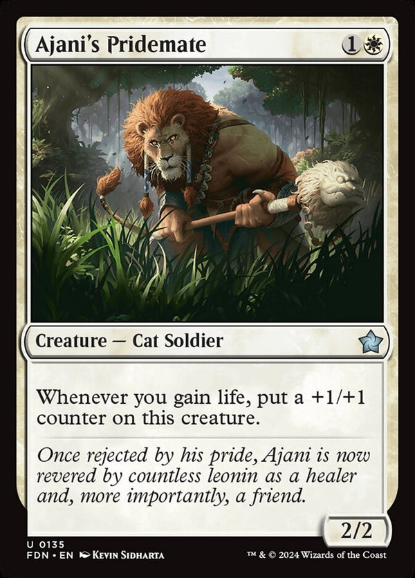 Ajani's Pridemate - Magic: The Gathering