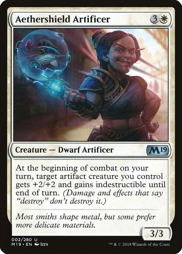 Aethershield Artificer - Magic: The Gathering