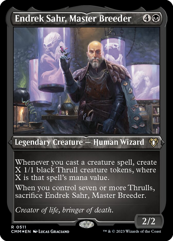 Endrek Sahr, Master Breeder (Foil Etched)