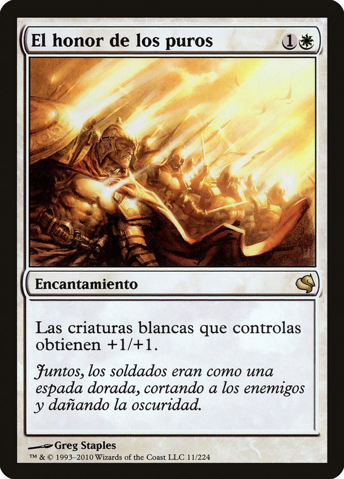 Honor of the Pure (Spanish) - "El honor de los puros"
