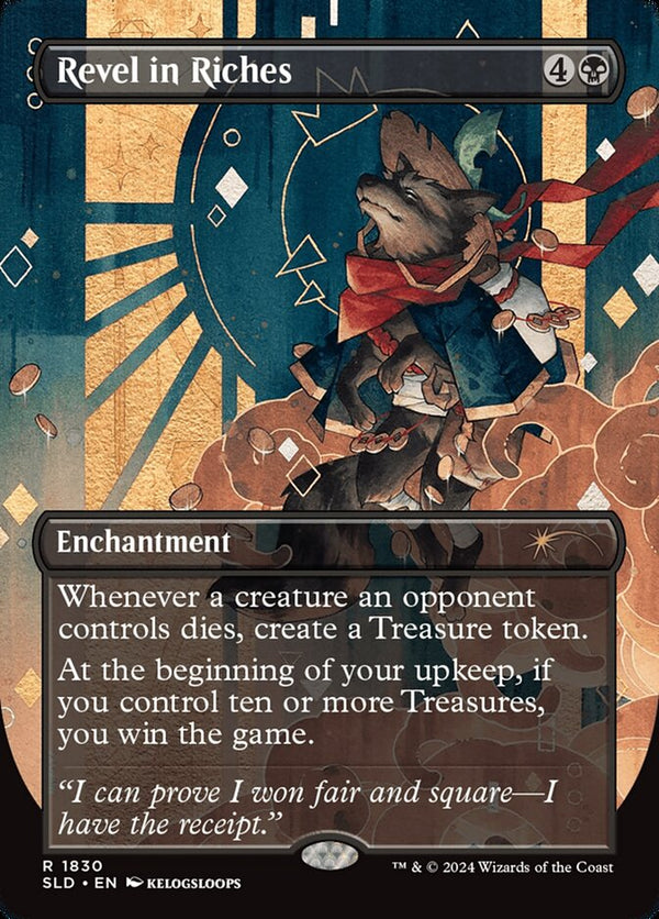 Revel in Riches (Rainbow Foil) - Magic: The Gathering
